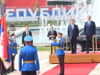 'ŽELJEZNO PRIJATELJSTVO': Vučić dočekao Xi Jinpinga uz najviše državne počasti