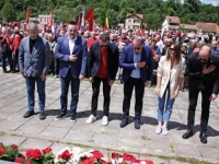 NIKŠIĆ NA TITOVIM STAZAMA REVOLUCIJE: Delegacija SDP-a u Jablanici odala počast herojima Bitke na Neretvi