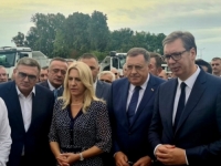 DODIK U BIJELJINI MALO PRELETIO VUČIĆU: 'Predsjedniče, dobro došli na svoje...'