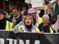 SARAJLIJE PORUČILE SA JOŠ JEDNE PROTESTNE ŠETNJE: 'Palestina nisi sama, Bosna je uvijek sa vama' (FOTO)