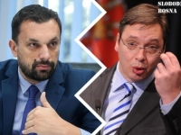 KONAKOVIĆ UZVRAĆA VUČIĆU: 'Kaže da sam tokom gostovanja pozvao na njegovo ubistvo, sami zaključite o čemu predsjednik Srbije govori…'