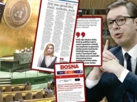 HISTERIJA U VUČIĆEVIM REDOVIMA: 'Slobodna Bosna' razbjesnila režimski tabloid, pljušte uvrede zbog teksta o predsjedniku Srbije...