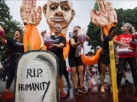 'STOP IZRAELSKOM GENOCIDU U GAZI': Protesti ispred Bijele kuće tokom sastanka Bidena i Netanyahua