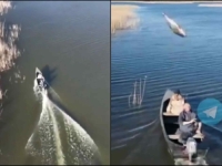NEVJEROVATAN SNIMAK IZ UKRAJINE: Ribar gađao ruski dron ribom - I POGODIO!' (VIDEO)