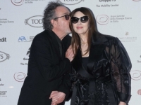 NA DODJELI NAGRADA U RIMU: Monica Bellucci i Tim Burton privukli pažnju na crvenom tepihu (FOTO)