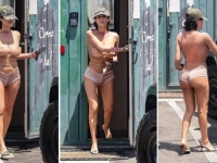 NJOJ JE UVIJEK VRUĆE: Bianca Censori sablaznila javnost, ulicama Los Angelesa šeta skoro potpuno gola (FOTO)