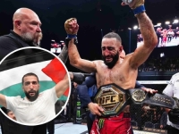 UFC ŠAMPION NAKON POBJEDE KROZ SUZE PORUČIO: 'Nije ovo borba - borba je u Palestini!'