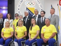 'SB' U OLIMPIJSKOM KOMITETU BiH. Predstavljen bh. tim za predstojeće Olimpijske igre u Parizu (FOTO)