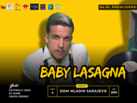 E, PA DA MOMČE, VIDIMO ŠTA ZNAŠ, NA PRAVOM SI MJESTU: Baby Lasagna najavio koncert u Sarajevu, nastupit će u Domu mladih