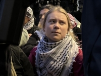 SVI KOJI ĆUTE SU SAUČESNICI: Greta Thunberg osudila genocid u Palestini na protestu u Stockholmu (VIDEO)