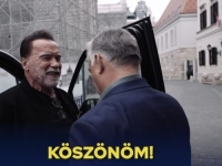 SNALAZI LI SE U TERETANI BOLJE OD DODIKA: Orban trenirao sa Švarcenegerom (VIDEO)