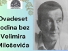 ŽIVOT POSVETIO RADU ZA DJECU, DOBROTU I LJEPOTU: Dvadeset godina bez Velimira Miloševića, večeras omaž pjesnku...