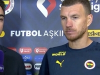 O NJEMU BRUJI TURSKA: Edin Džeko nakon desetog gola za Fenerbahče stao pred kamere i odgovorio kritičarima…