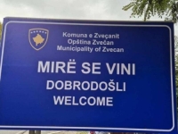 BILE SU NA CESTI SJEVERNA MITROVICA-ZVEČAN: Uklonjene ćirilične i postavljene latinične table