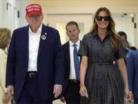 AMERIKA DANAS BRUJI O OVOME: Da li je Trumpa na glasanju pratila prava Melaniaj ili njena dvojnica? (FOTO, VIDEO)