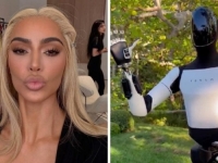 ŠTA JOJ JE ODGOVORIO: Kim Kardashian upitala robota Teslu Optimus može li joj poslati poljubac (VIDEO)