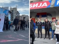 NOVI PROTEST U NOVOM SADU, AKTIVISTI SNS-ovcima: 'Ubice, uštaše...'