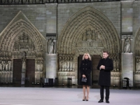 MAGIČNA NOĆ U PARIZU: Notre-Dame ponovno blista starim sjajem, Macron ugostio svjetsku elitu (FOTO)