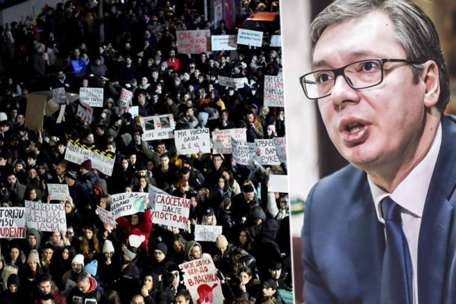 VUČIĆ IZNIO NAJLUĐU TEORIJU ZAVJERE IKADA: Tvrdi da su masovni studentski protesti povezani sa UN-ovom Rezolucijom o Srebrenici | Slobodna Bosna