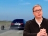 ZAMALO TRAGEDIJA: Otpao točak sa Vučićevog automobila! (VIDEO)