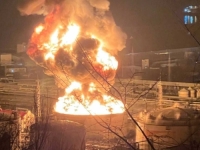 NEMA PRIMIRJA, RAT SE NASTAVLJA: Ukrajinci ponovno dronovima napali Moskvu,stižu snimci vatrene buktinje... (FOTO, VIDEO))