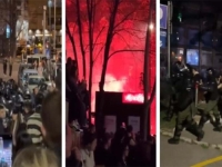 ŠOKANTNE SNIMKE IZ SRBIJE: Policajci brutalno mlatili studente -'Možemo sve da vas pobijemo...'