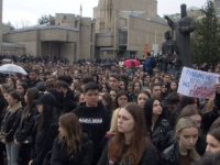 'U OVOM TRENUTKU NE PREOSTAJE NAM NIŠTO DRUGO...OSIM!: Studenti u Sjevernoj Makedoniji na ulicama nakon stravične tragedije